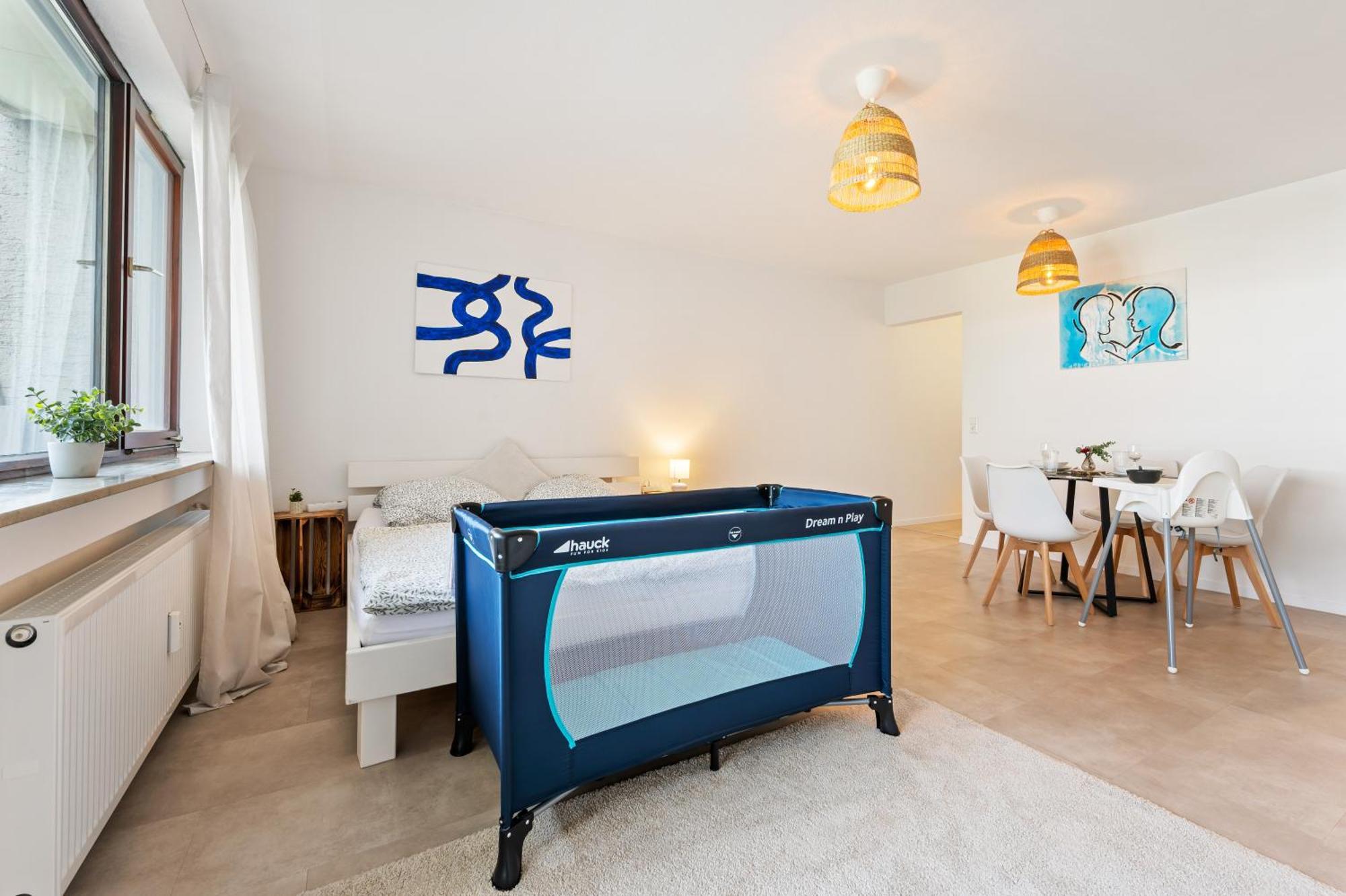Idyl Kostenloser Privat-Parkplatz Wifi Smarttv Balkon Ludwigsburg Esterno foto